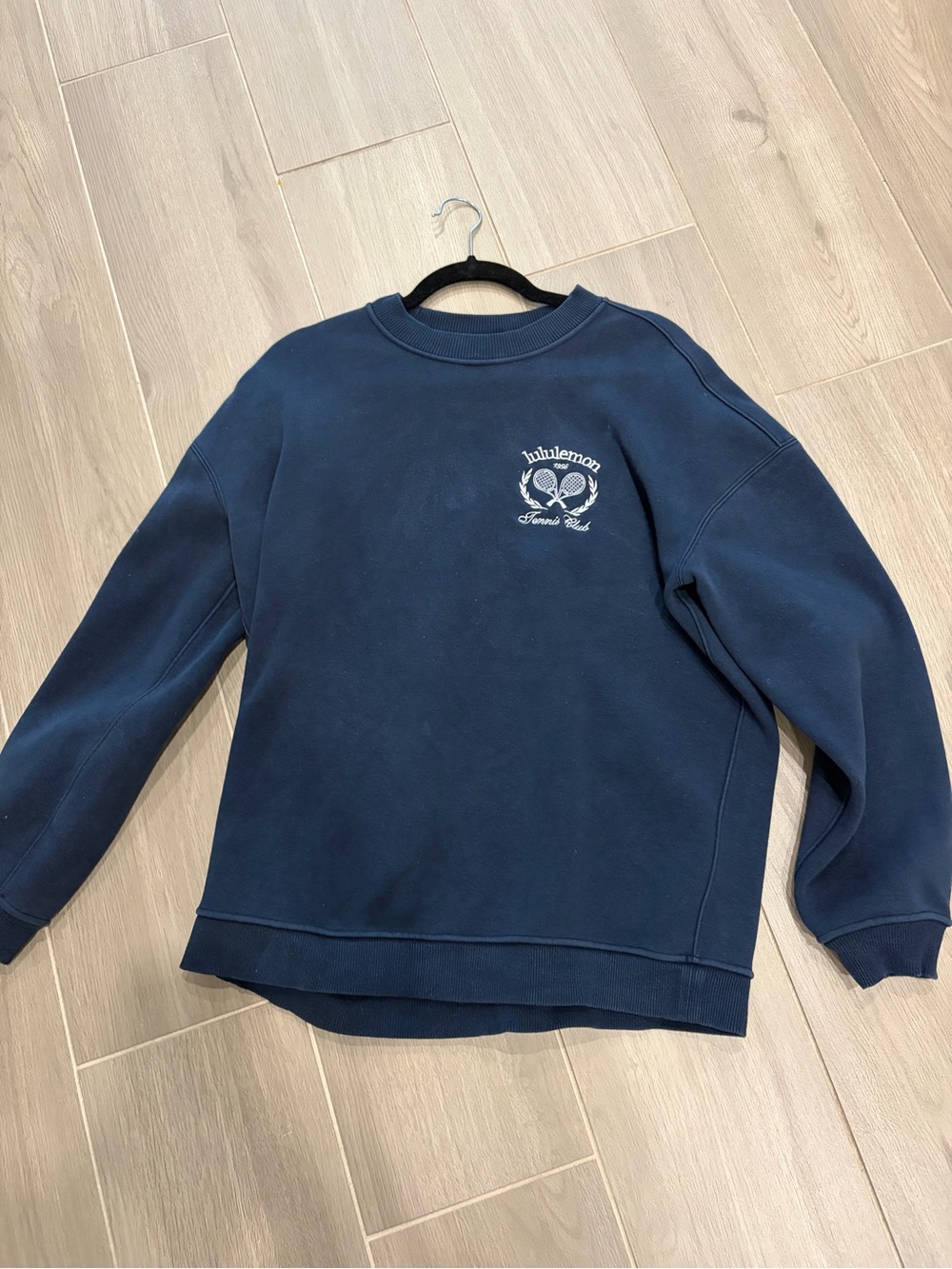 lululemon athletica women’s Navy Crewneck Sweater